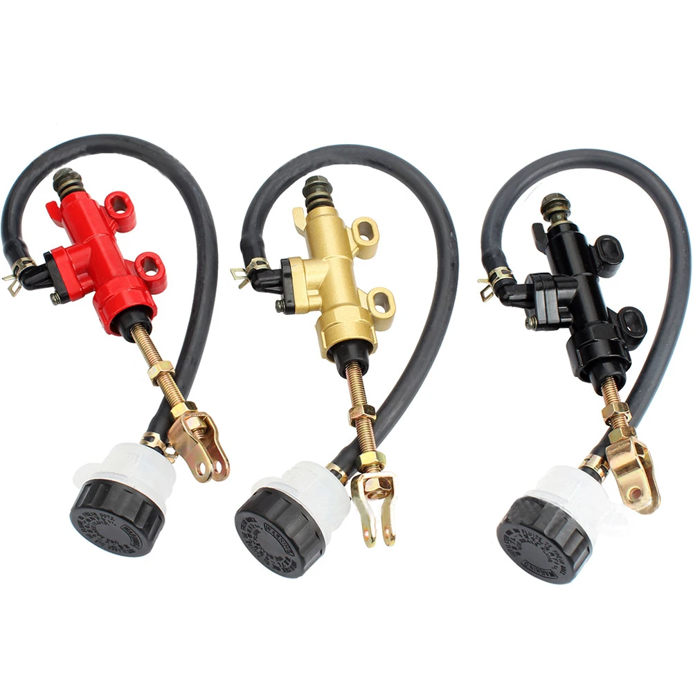Fitment High Quality Motorcycle Rear Brake Pump Foot Hydraulic Refit Rear Brake Master Cylinder Pump  Fitment