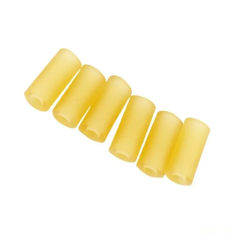 U2JB 6Pieces Guitar Pickup Mounting Tubes Pickup Installation Tubes Rubber Texture Suitable for Precise Height Positioning