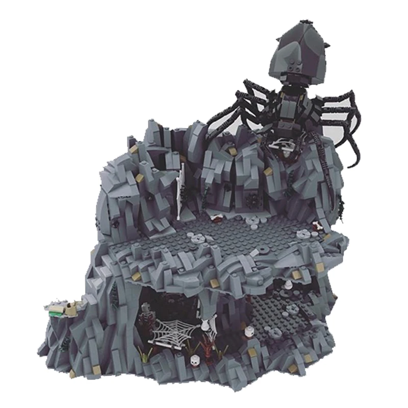 Rings Movie Series Scene Model Lob Lair Building Blocks Technology Bricks DIY Collection Assembly Model Toys Xmas Gifts