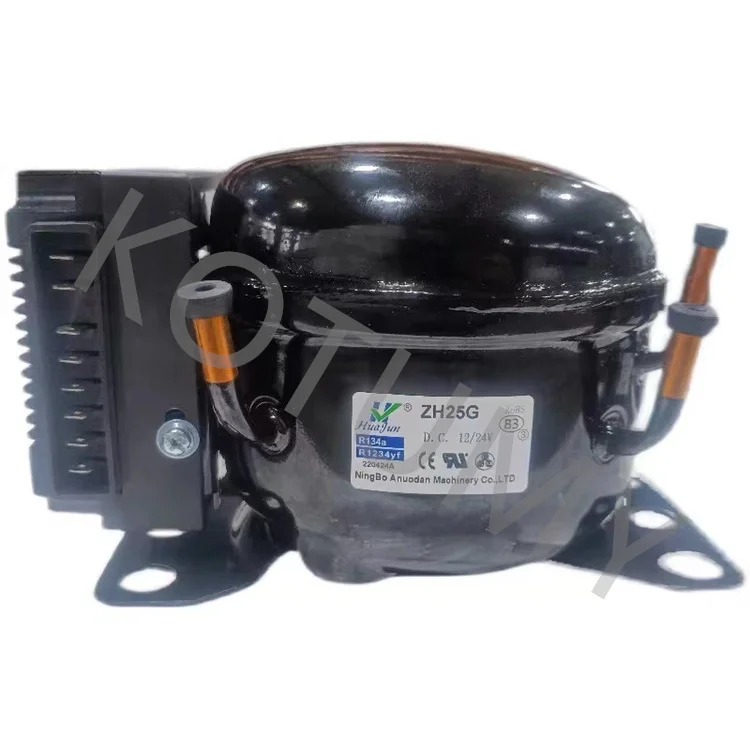 Compressor 12V 24V DC  Suitable for Car Ship Refrigerator Freezer Mini Refrigerator Freezer Compressor ZH25G/ZH35G