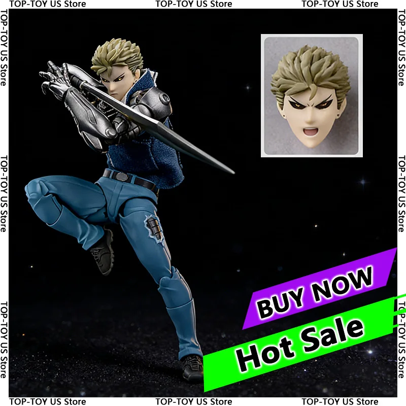 

Новая фигурка Геноса из One-Punch Man от Kaiyodo Revoltech Yamaguchi: аниме-фигурка с подвижными суставами, модель-статуэтка, игрушка, подарок