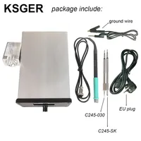 KSGER CNB-245 Soldering Station OLED Electronic Lead Free Welding 3S Rapid Heating Iron For JBC Tips 130W Power