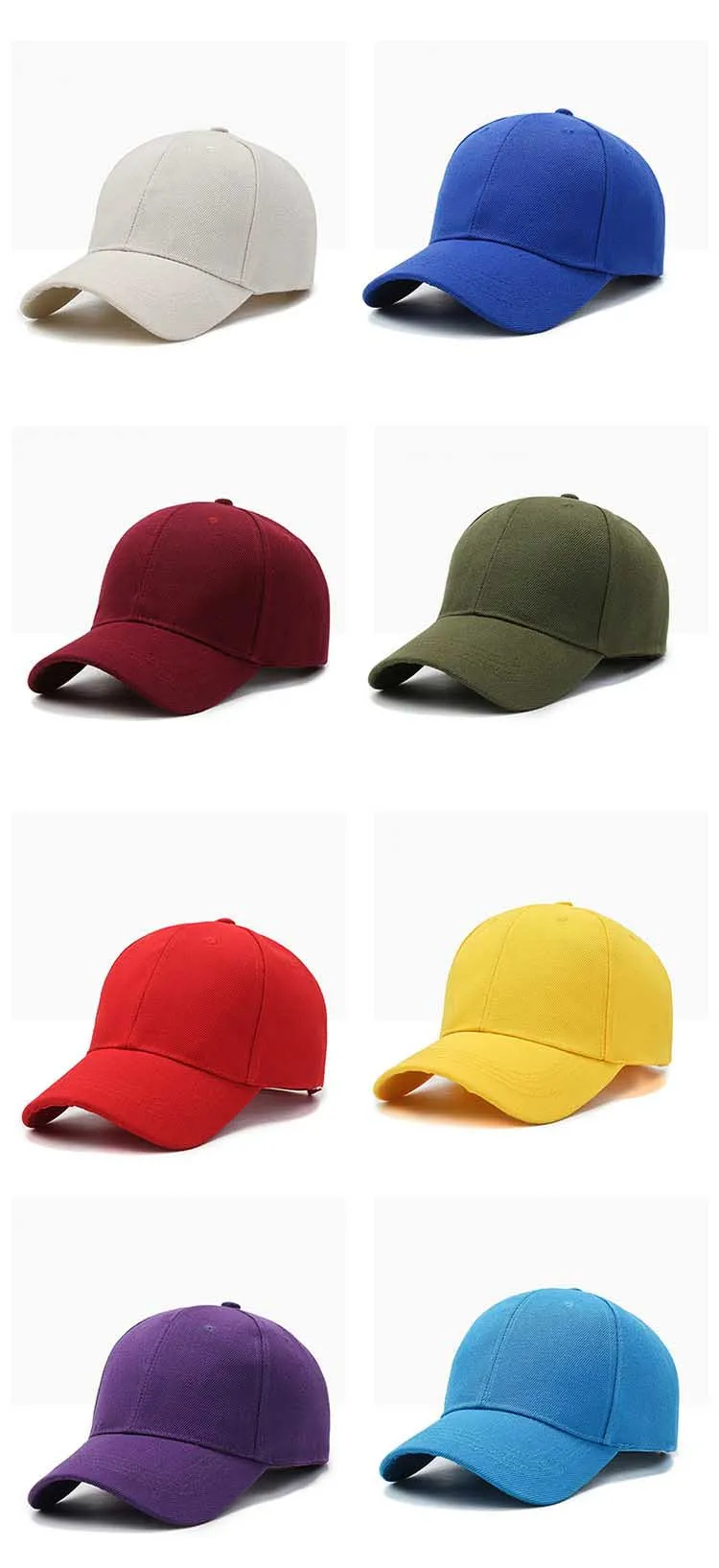 Unisex-Kappe, lässig, schlicht, Baseballkappe, verstellbare Snapback-Hüte für Damen und Herren, Hip-Hop-Kappe, Street-Dad-Mütze – Detail 5