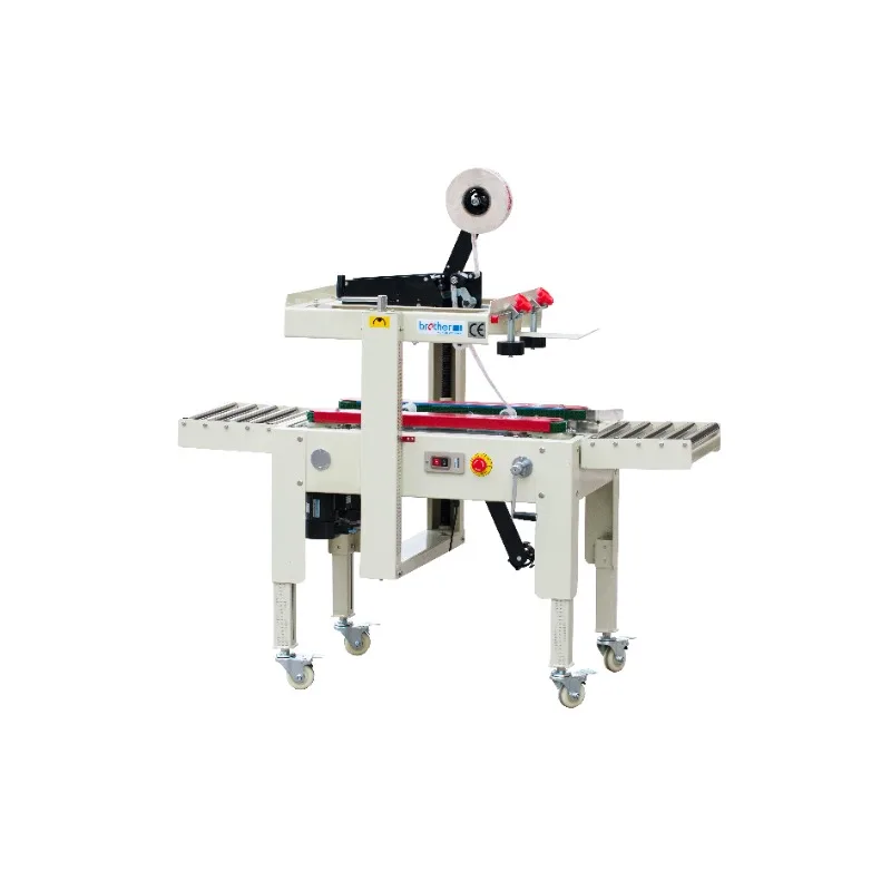

Small semi-automatic carton packaging sealing machine carton sealing