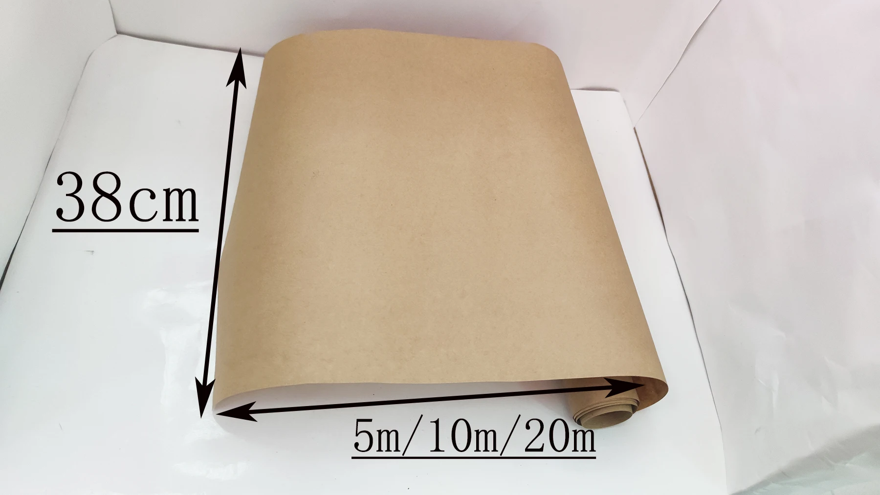 Brown Kraft Paper   Roll, Ideal for Gift Wrapping, Art & Craft, Postal, Packing, Shipping, Floor Covering, Parcel, Table Runner,