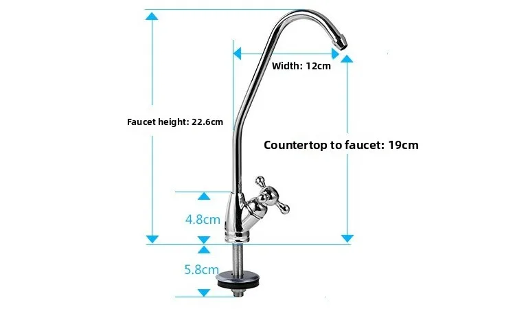 BaiDaiMoDeng Pure Water Faucet In The Kitchen All Copper Lead-free Water Tank Used By The Faucet Direct Drinking Water Faucet