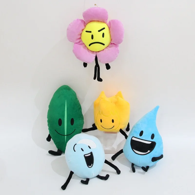 43Styles Battle For Dream Island Plush Toy One Two Three Four Six Stuffed Animal Alarm Waffles Tree Bell Sponge Black Hole Gifts