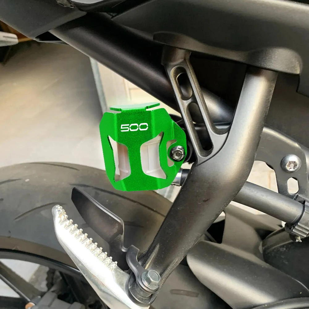 

Для KAWASAKI Z500 Z 500 Ninja 500 Ninja 500 2024 2025 2026 новые аксессуары для мотоциклов задняя защита бачка тормозной жидкости