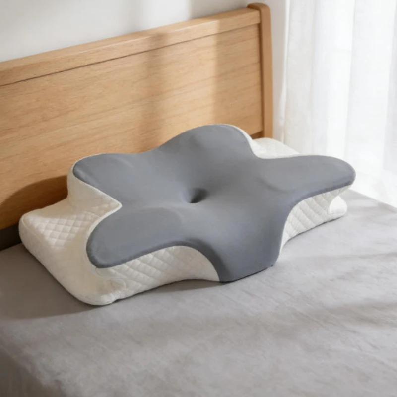 Schmetterlingsförmiges Nackenkissen 2026 Neu: Langsam Rückfederndes Memory-Körperkissen für Zuhause zur Linderung von Nackenermüdung