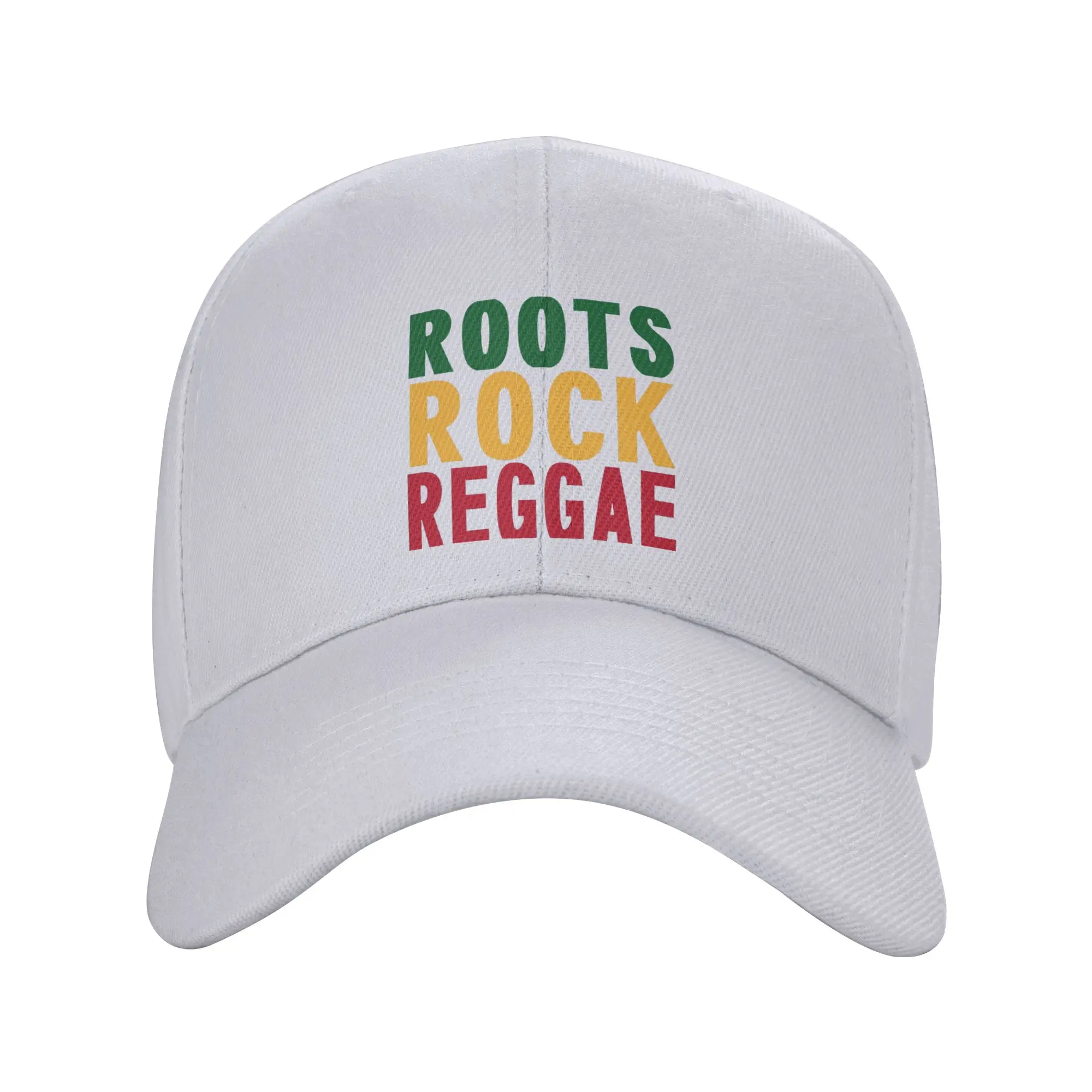 roots rock reggae Curved Brim Baseball Cap Fishing Cap