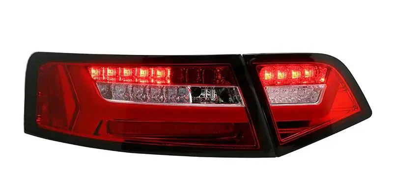 الترقية إلى مجموعة الضوء الخلفي LED الكاملة المعدلة عالية الجودة الضوء الخلفي لأودي A6L 2009-2012 التوصيل والتشغيل