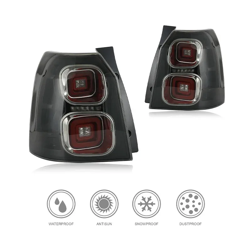 

Suitable for 2006-2015 Land Rover Discovery 2 tail light modification with LED driving lights for warning and turn signals