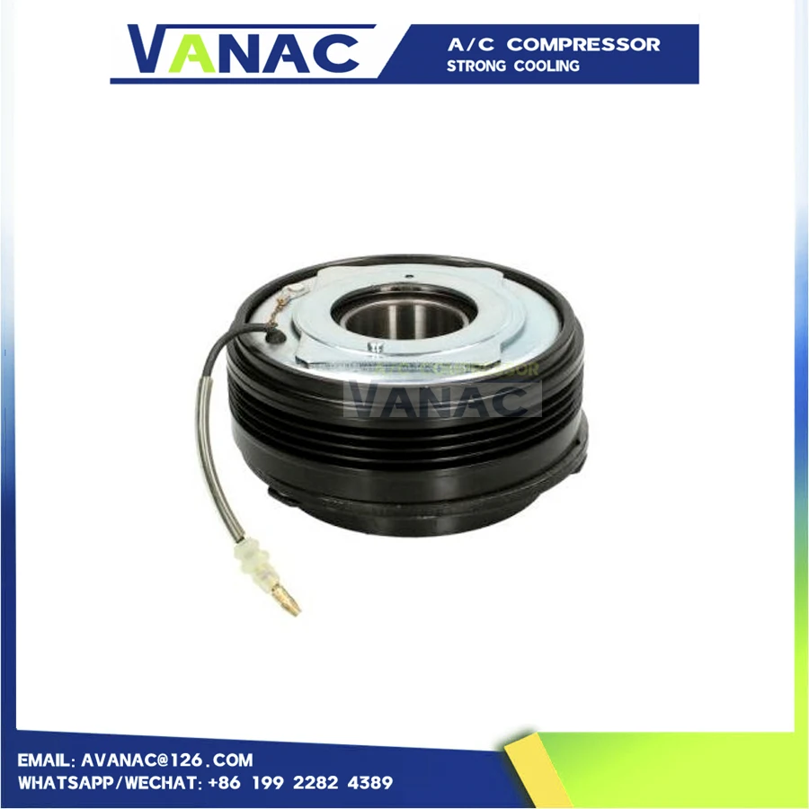 

A/C Compressor w/ 5-Groove Pulley & CSV717 64526945550 64529182798 64526905643 64529145353 Compressor Clutch for BMW 320i E46