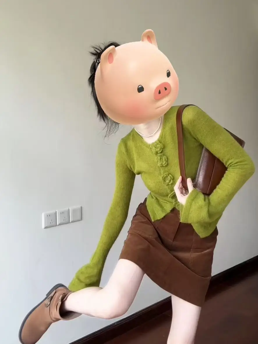 

Модный длинный трикотажный базовый слой для женщин: осенне-зимний облегающий топ с цветочным узором, сексуальный, тонкий, повседневный, из полиэстера...