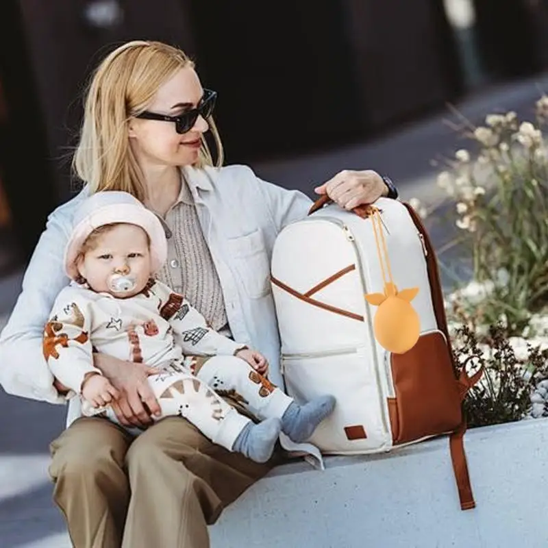 Adorável fruta chupeta organizador caso silicone manequim caixa portátil solução armazenamento bebê chupeta armazenamento à