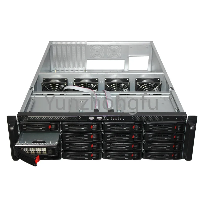 3u 16bays Hot Swap Storage Server Case Rackmount Computer Case for Data Center and Video Server