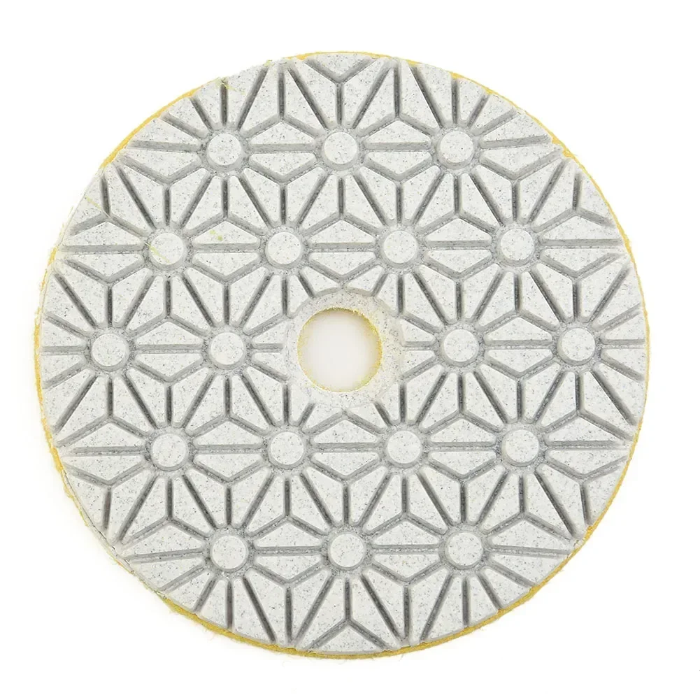 4 Inch Diamond Polishing Pad Dry/wet Sanding Disc Grit 1/2/3 Polishing Pad Can Be Repeatedly Torn And Pasted Suitable