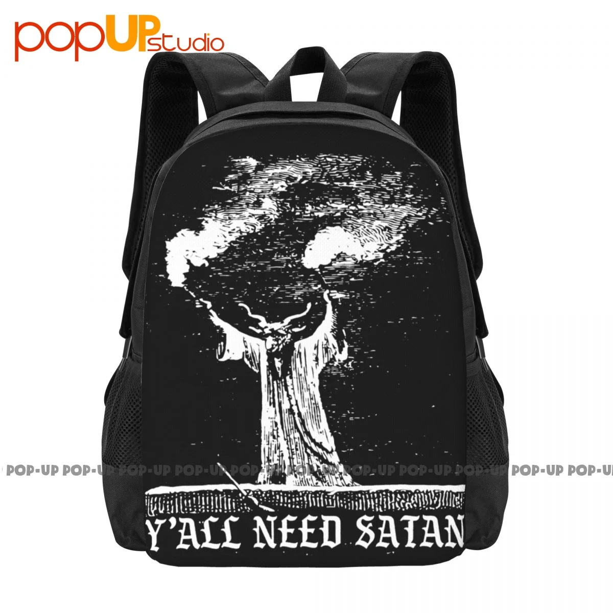 Y All Need Satan Backpack Large Capacity Fashion Softback Eco Friendly Large Capacity