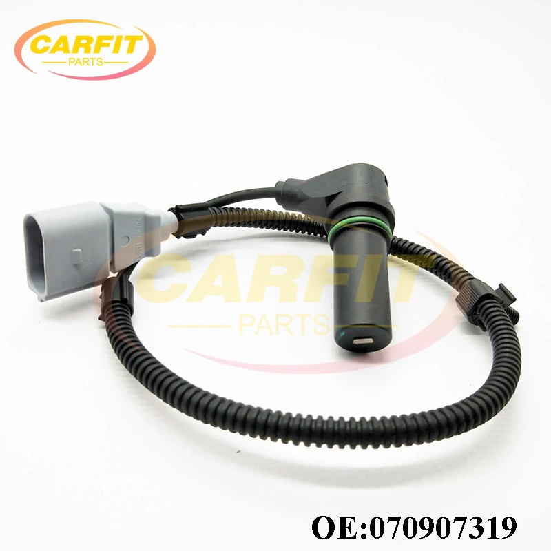 High Quality OEM 070907319 Crankshaft Position Sensor For VW Multivan T5 Transporter Caravelle Touareg 2.5 TDI Auto Parts