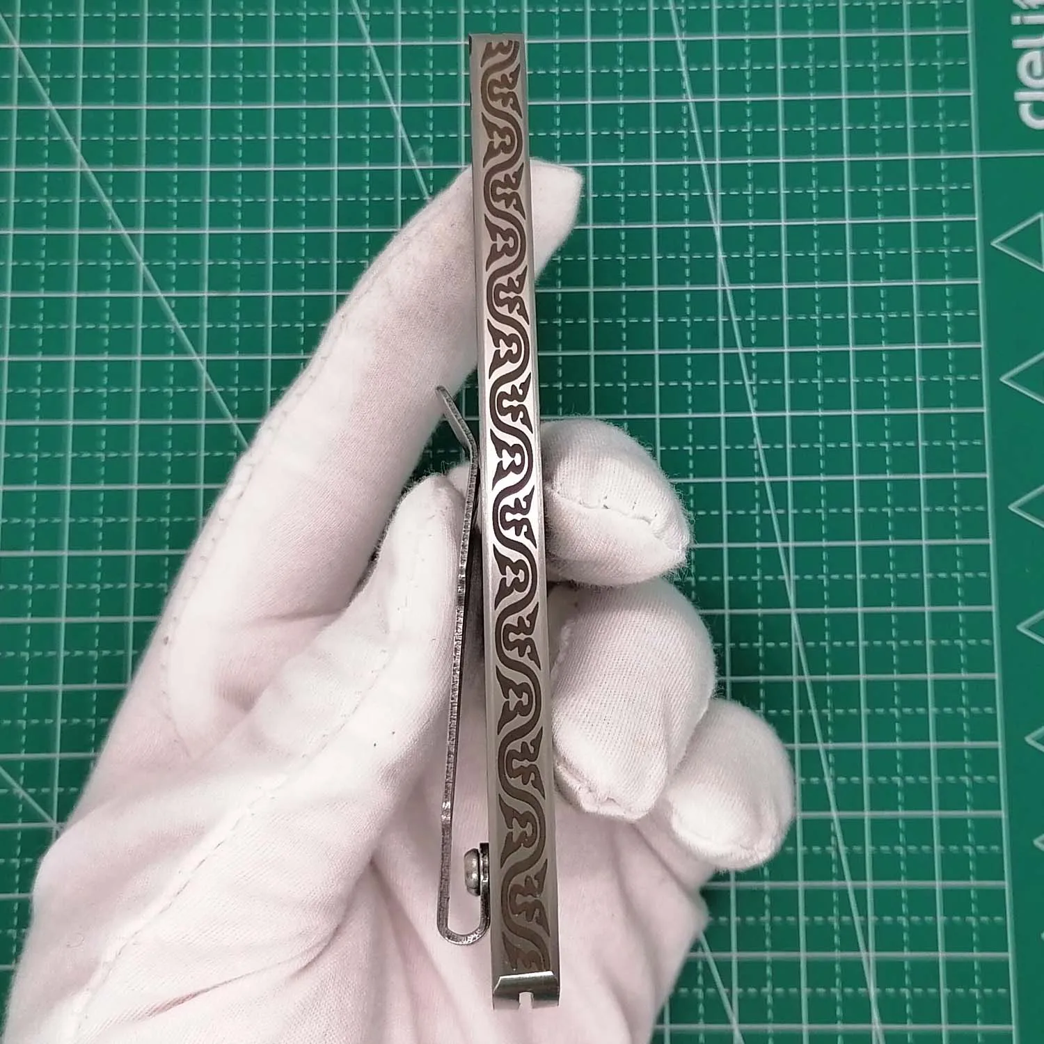 سكين فائدة الفولاذ المقاوم للصدأ ، مقبض متوافق مع شفرة ، 1 ، #4