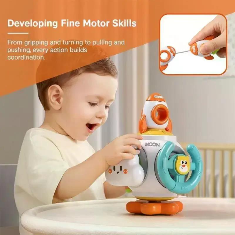 Toy Educational Kids Learning Busy Cube Hand-on Ability Training Lock Box Fine Motor Skill Development For