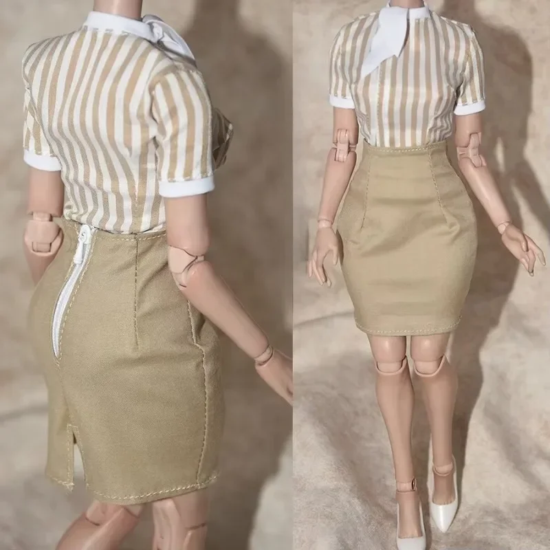 

1/6 масштаб, рубашка-солдат, юбка, профессиональная униформа стюардессы, модель одежды для 12 "Tbl Body, фигурки, куклы, игрушки