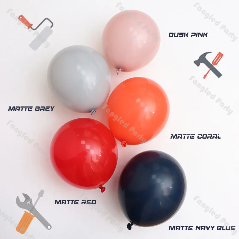 5/10/12/18in Navy Grey Red Latex Balloon Baby Shower Birthday Graduation Party Decor Gender Reveal Bride to Be Wedding Globos