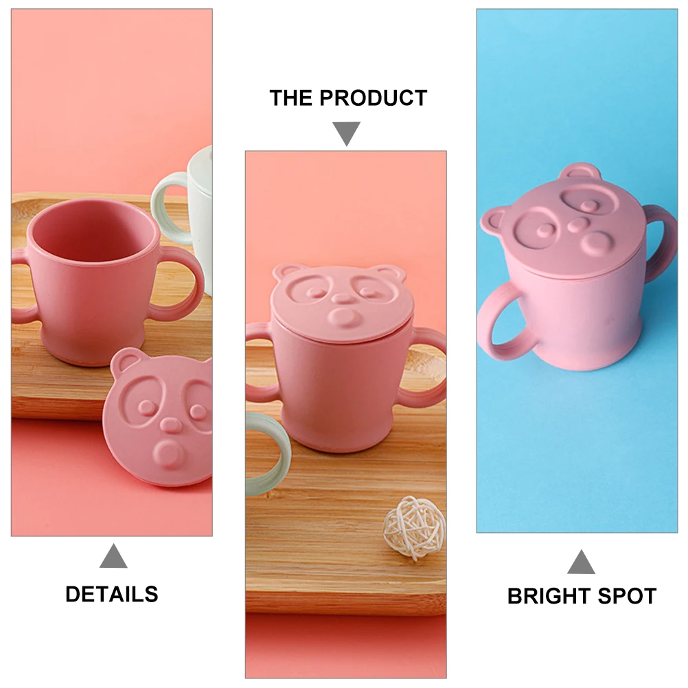 

Детская обучающая чашка для малышей, обучение водой для младенцев, силиконовая питьевая чашка для питья, прочные, гладкие края