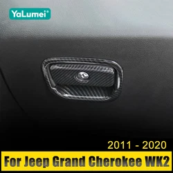For Jeep Grand Cherokee WK2 2011 2012 2013 2014 2015 2016 2017 2018 2019 2020 Car Co-Pilot Storage Box Handle Bowl Trim Cover