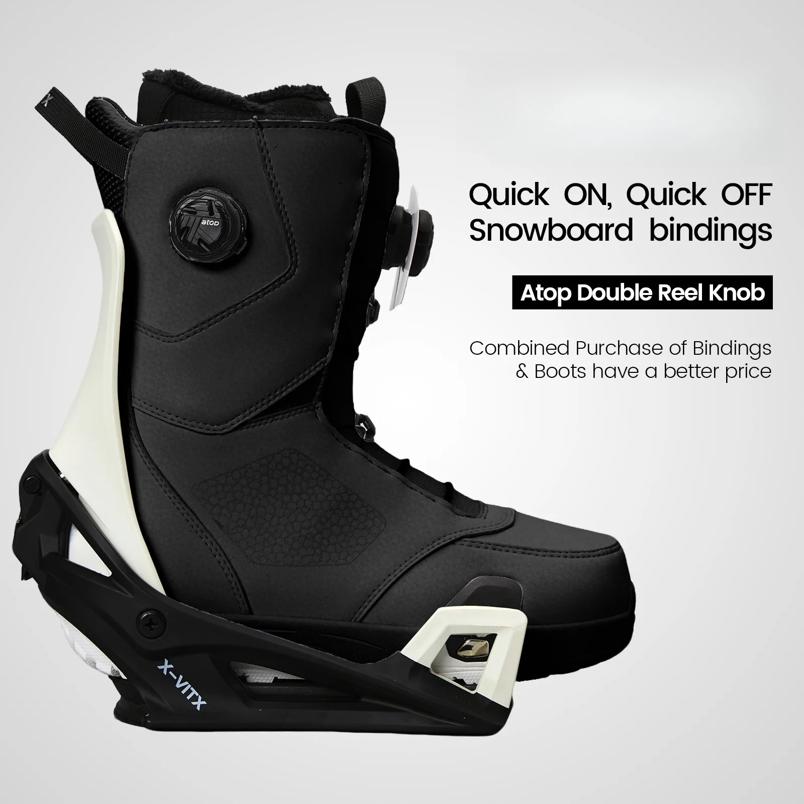 

Крепления для сноуборда Быстрое включение Крепления для быстрого выключения