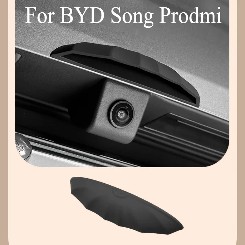 Car Reversing Camera Rain Cover For BYD Song Prodmi 360 Image Waterproof Rain Shield Rain Eyebrow Supplies Accessories