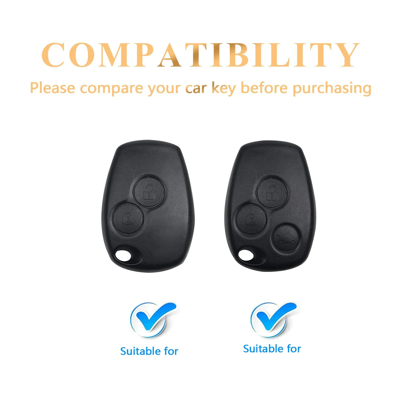 Car Flip Key Case Cover Shell For Renault Megane Duster Modus Espace Laguna Logan For DACIA Sandero Fluence Clio Kango 2 Buttons