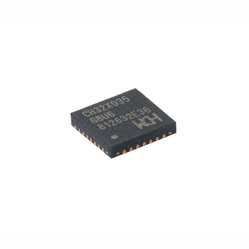 5pcs CH32X035G8U6 RISC-V Core 32-bit Microcontroller-MCU QFN-28 Original Stock for Electronics And Computer Hardware