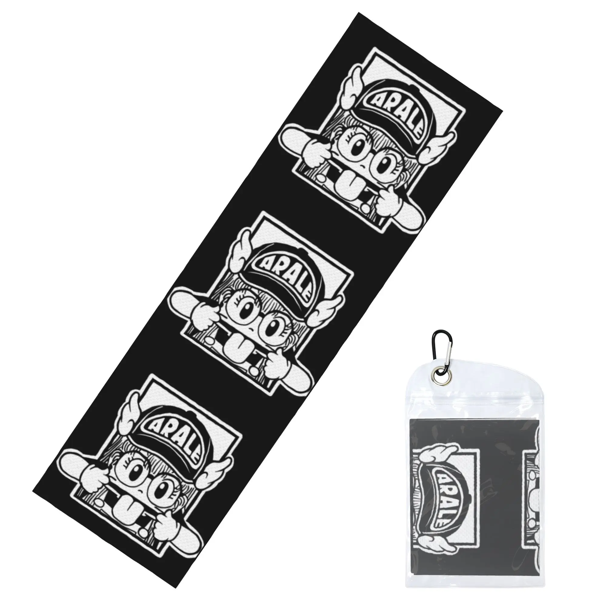 Cold Exercise Towel Arare Arale Purple Dr Slump Beach Sports Yoga Towel Camping Towel Refreshing Sports Scarf Face Towels