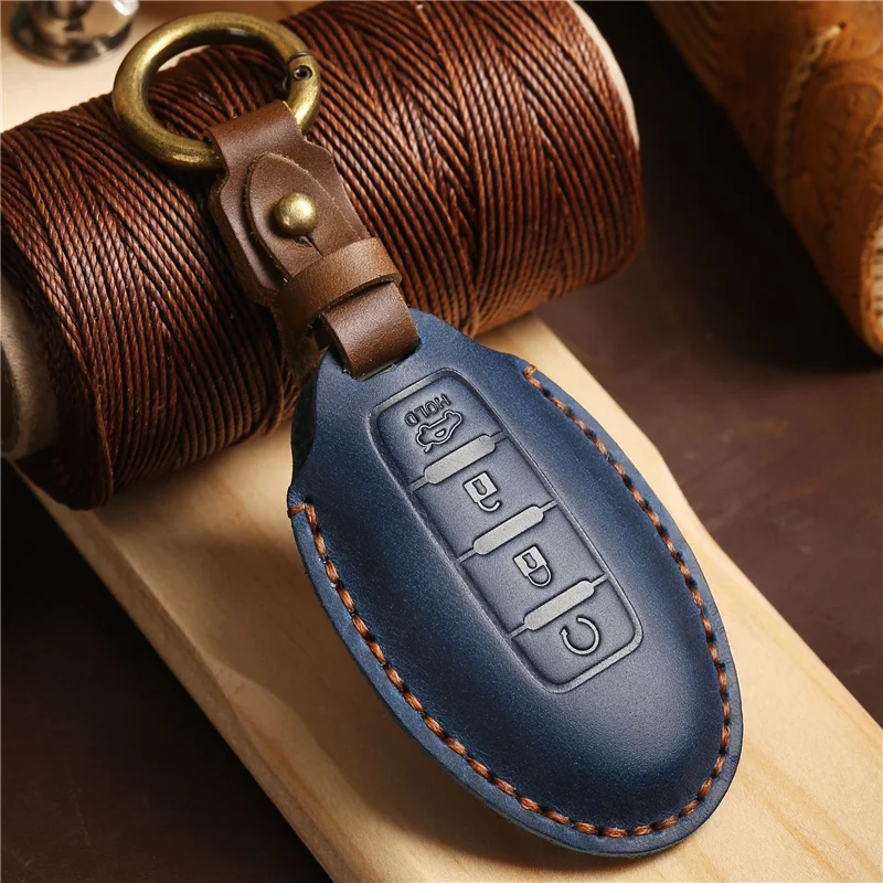 Car key cover case for nissan juke leaf micra k12 note patrol qashqai j11 j10 tiida versa x-trail xtrail x trail t32 Infiniti