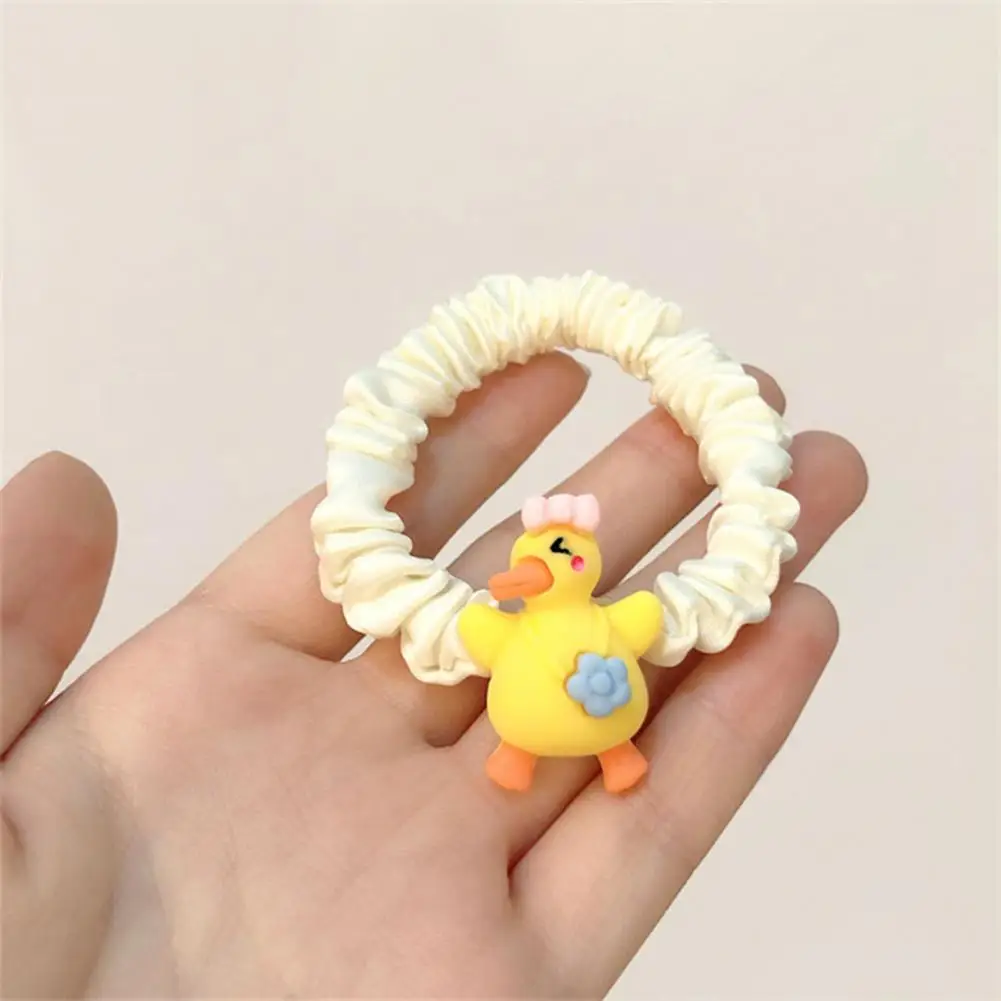 Duck Themed Hairpin Yellow Duck Hair Pin Adorable Duck Themed Hair Accessories Set 2pcs Cartoon Yellow Decor Hair Pin for Girls