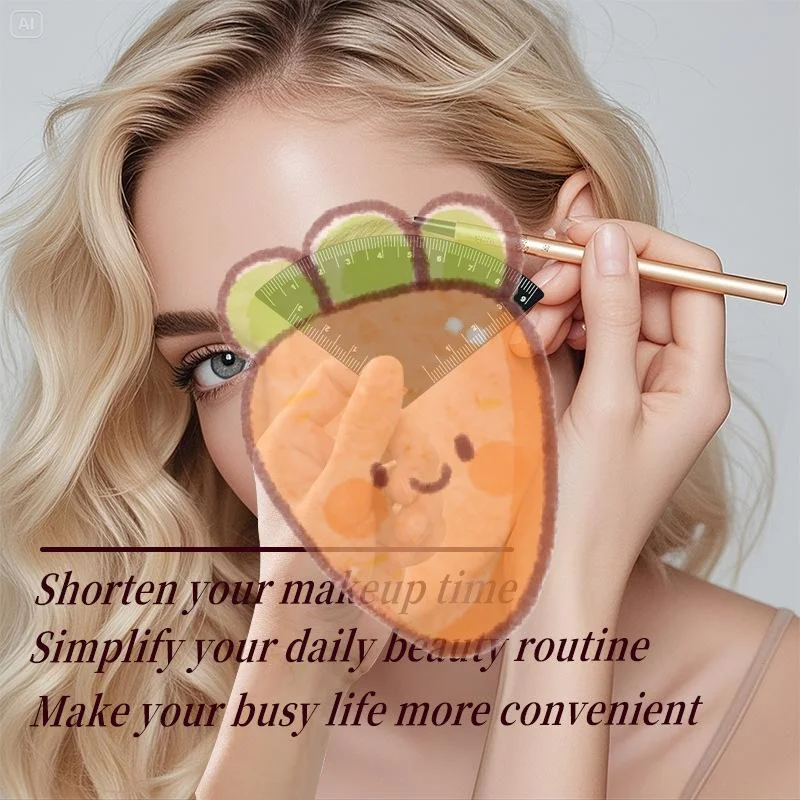 

Fast Drawing Eyebrow Design Ruler Microblading Mapping Tool Shaping Permanent Makeup Drawing Guide Ruler Tattoo Supplies Reuse