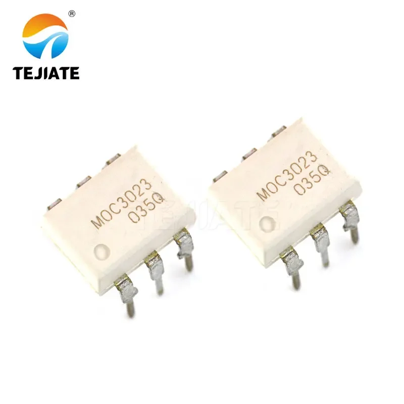 5PCS TEJIATE Optocoupler MOC3021 MOC3023 MOC3041 MOC3061 MOC3063 High-speed Transistor Photoelectric Output Optical Isolator