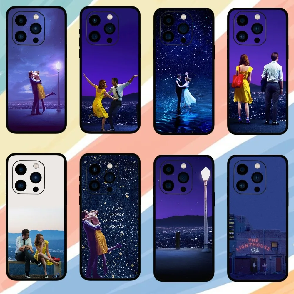 Movie L-LaLaLand Phone Case For iPhone 15 14 13 12 11 Pro Max mini XS XR X 8 Plus SE Cover