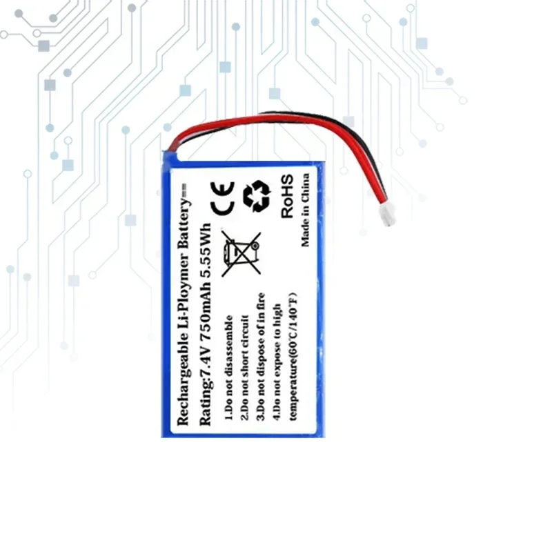 Batería de repuesto AE de 750 mAh 503048 -2S para Polaroid Zip