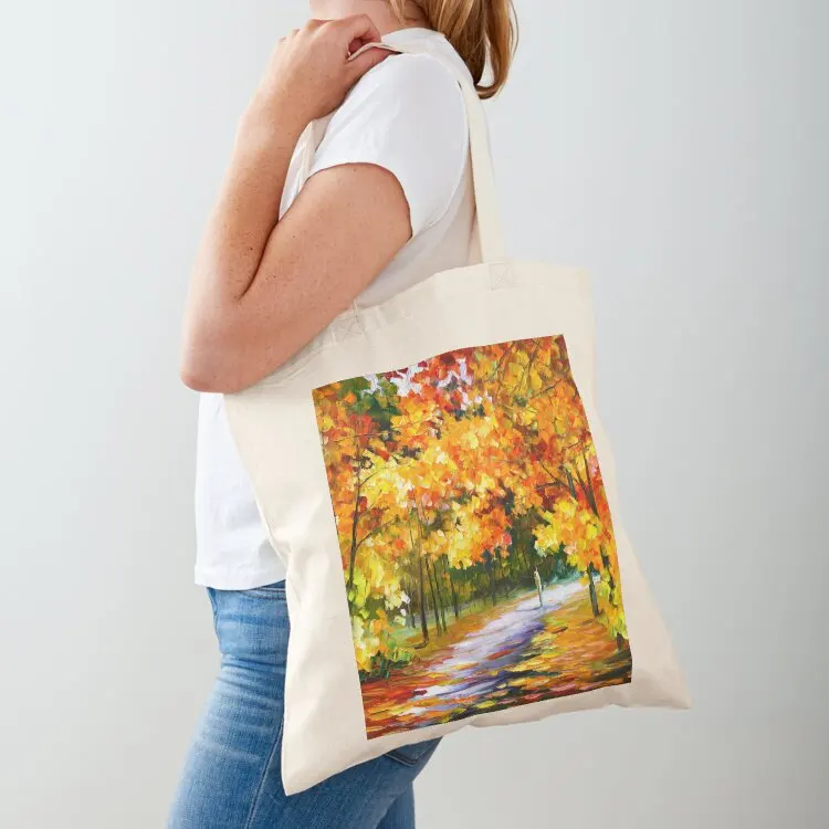 

THE PATH OF SUN BEAMS - Leonid Afremov Landscape Tote Bag Gift bag Women's tote bag custom bags custom fabric