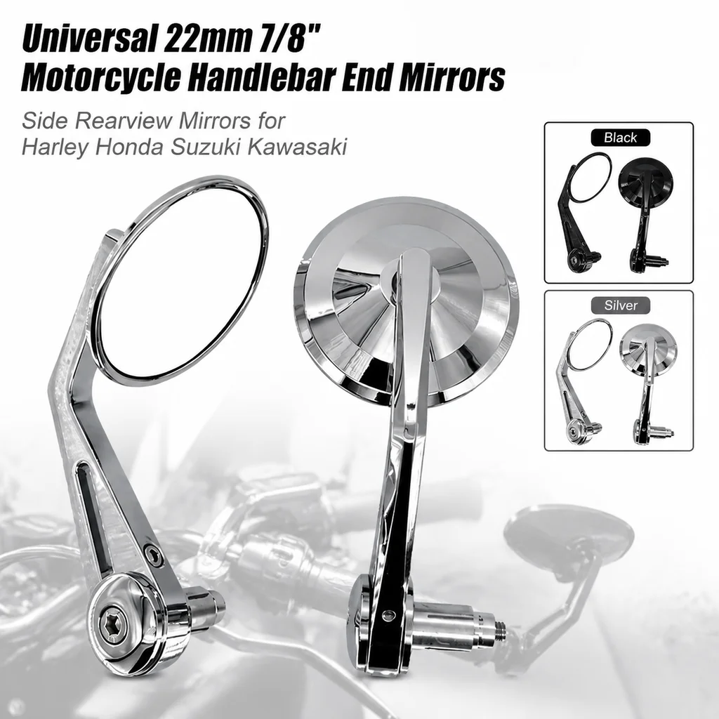 2Pcs Universal 22mm 7/8