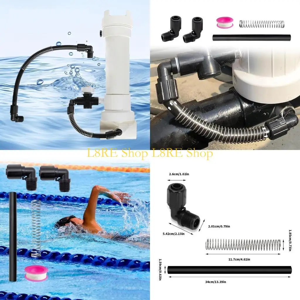 L8RE Clorinator Excessories Professional Protect Pool Prote Part Great for 320 322 تقدم إصدار كلور وصيانة منخفضة