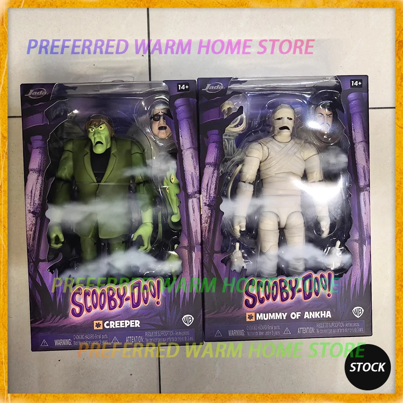 

В наличии оригинальные игрушки Джада Scooby-Doo SHAGGY ROGERS CREEPER MUMMY OF ANKHA Подвижная модель игрушки собирать Совок!