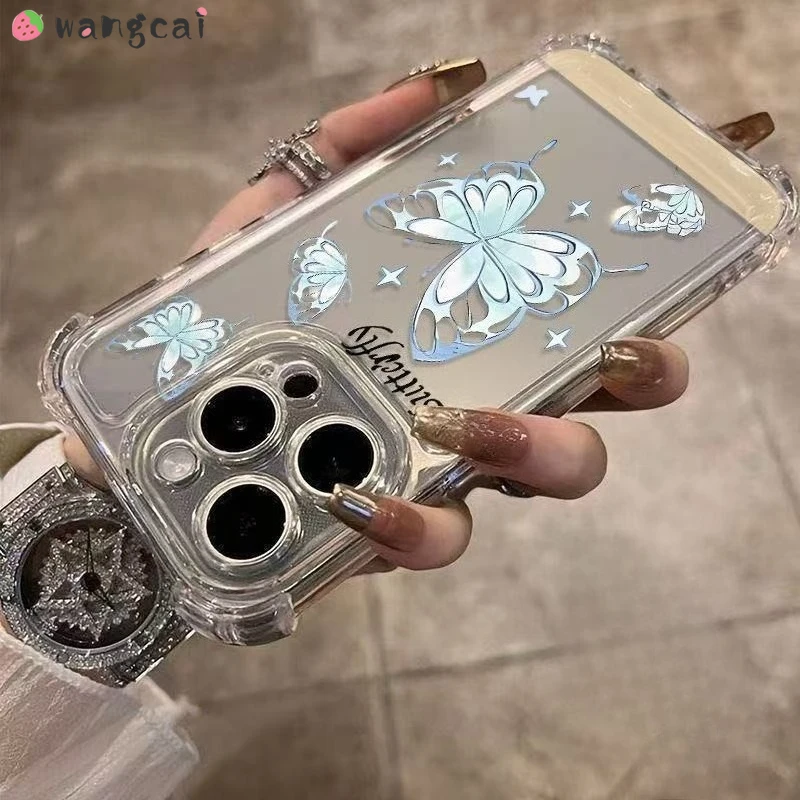 Cartoon Butterfly Four-corners Case For Samsung Galaxy A20S A20E A17 A16 A15 A14 A13 A12 A10S A10E A07 A06 A05S A04E A04S Cover