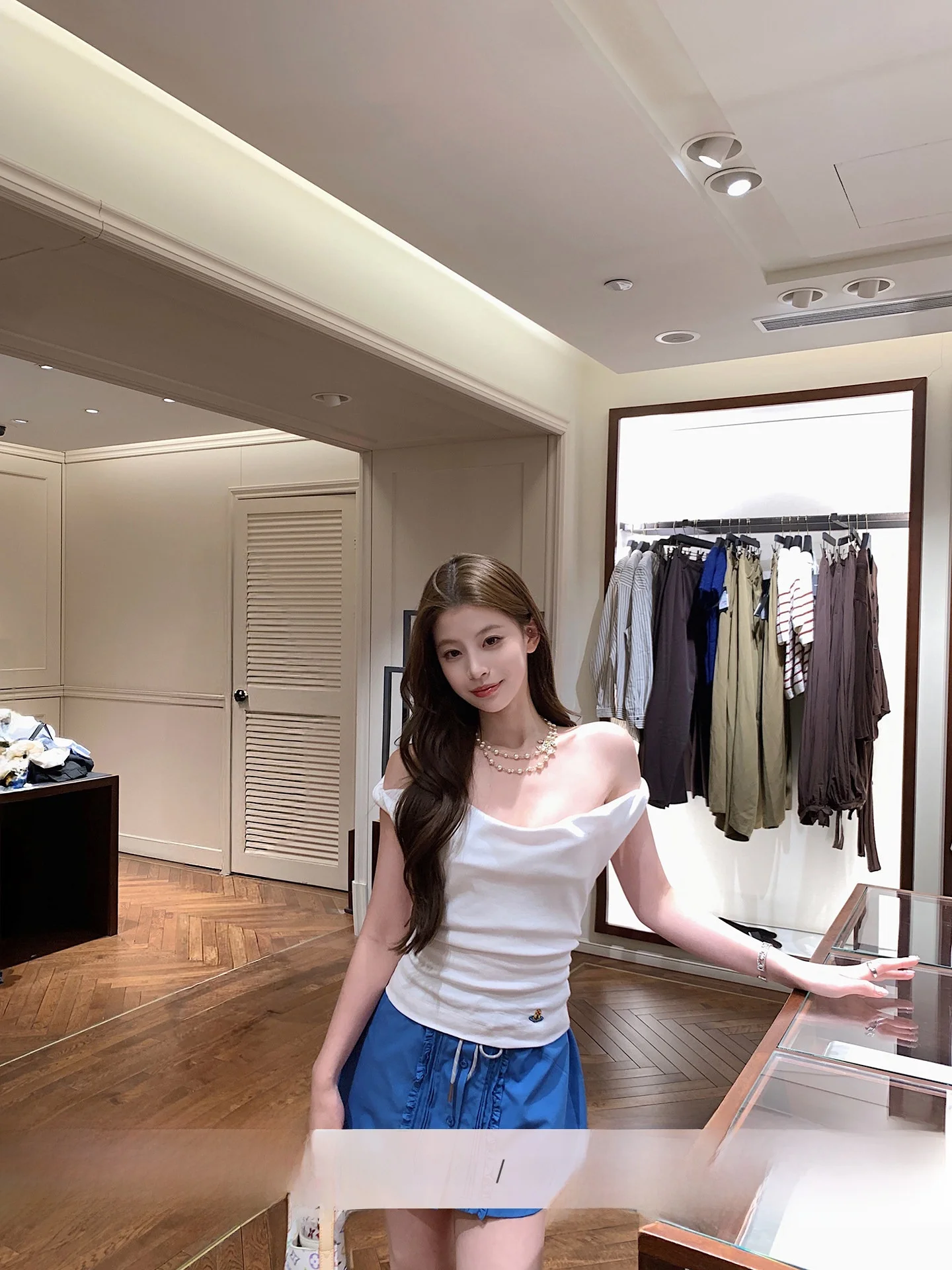

Женский летний топ Anneshop Margaret с одним плечевым ремнем, новый дизайн, утягивающий талию, модный, для ношения под одеждой