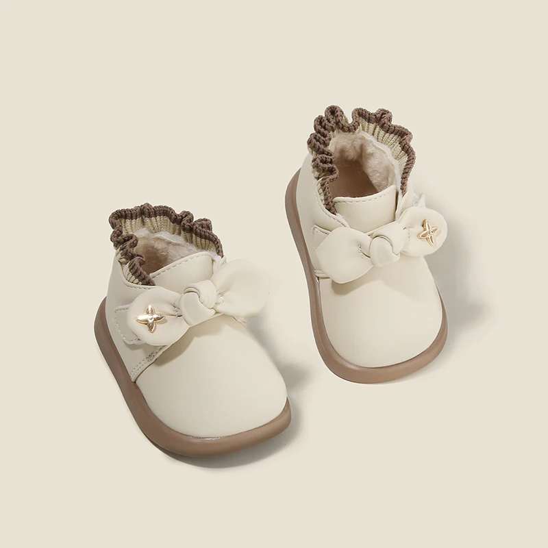 

Кожаные сапоги для девочек, мягкая обувь для малышей, корейская женская детская обувь, обувь для маленьких детей