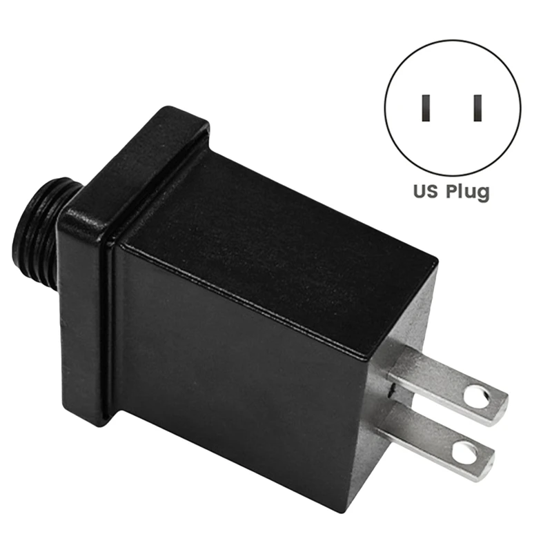 3.5V 3.6W Plug LED Power Supply LED Transformer Plug Adapter IP44 Waterproof Power Christmas Lamp Adapter