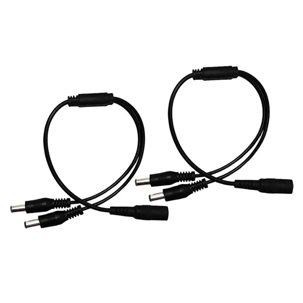 Y Splitter LED Connector for CCTV Camera 5050 5630 2835 LED Strip Light and other 1 Female to 2/3/4/6/8 Way Male DC12V Devices
