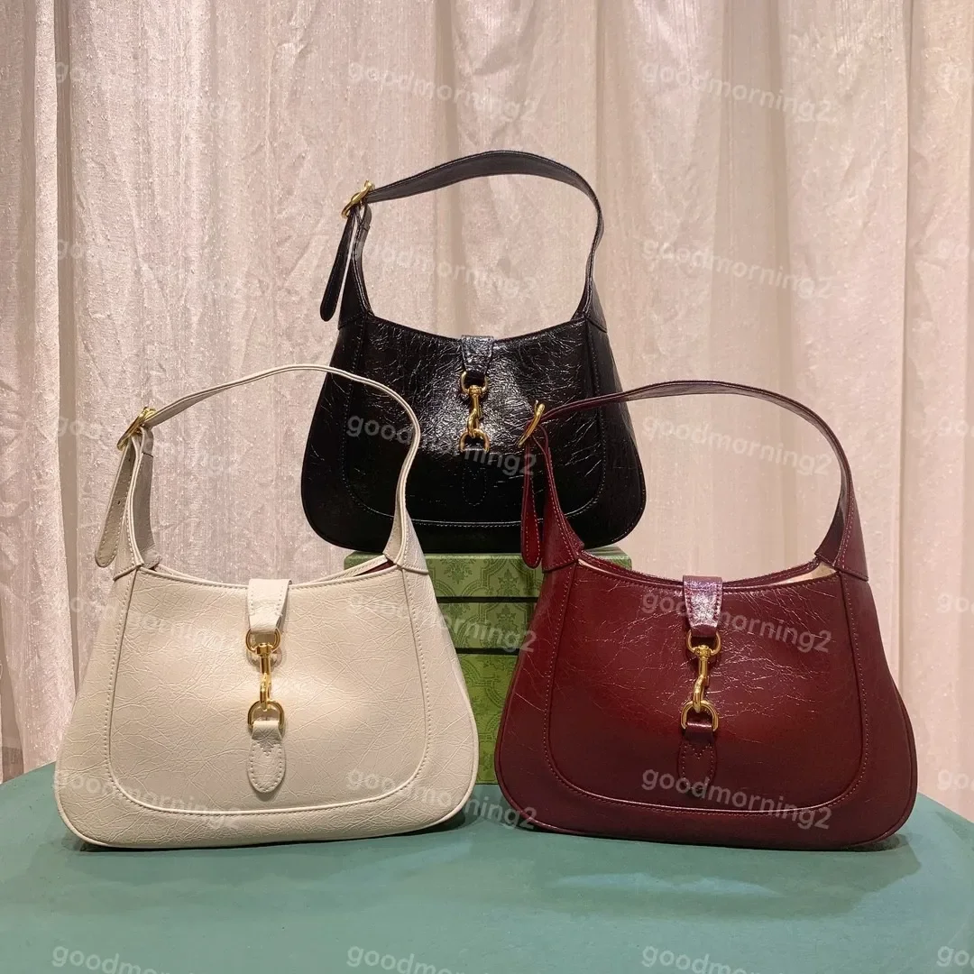

2024 Women Bag Designer Shoulder Bags Jackie 1961 Handbag Versatile Large Capacity Portable Cross Body Messenger Leather Women's